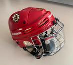 IJshockey helm rood met masker, Ophalen of Verzenden, Zo goed als nieuw, Bescherming