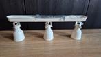 Ikea Hektar plafondrail spots wit, Ophalen, Zo goed als nieuw, Metaal of Aluminium, Plafondspot of Wandspot
