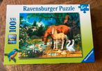Ravensburger Puzzle XXL 100 stukjes - Paarden, Ophalen of Verzenden, Meer dan 50 stukjes, Zo goed als nieuw, 6 jaar of ouder