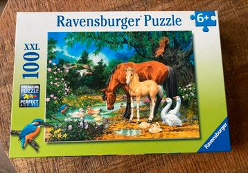 Ravensburger Puzzle XXL 100 stukjes - Paarden beschikbaar voor biedingen
