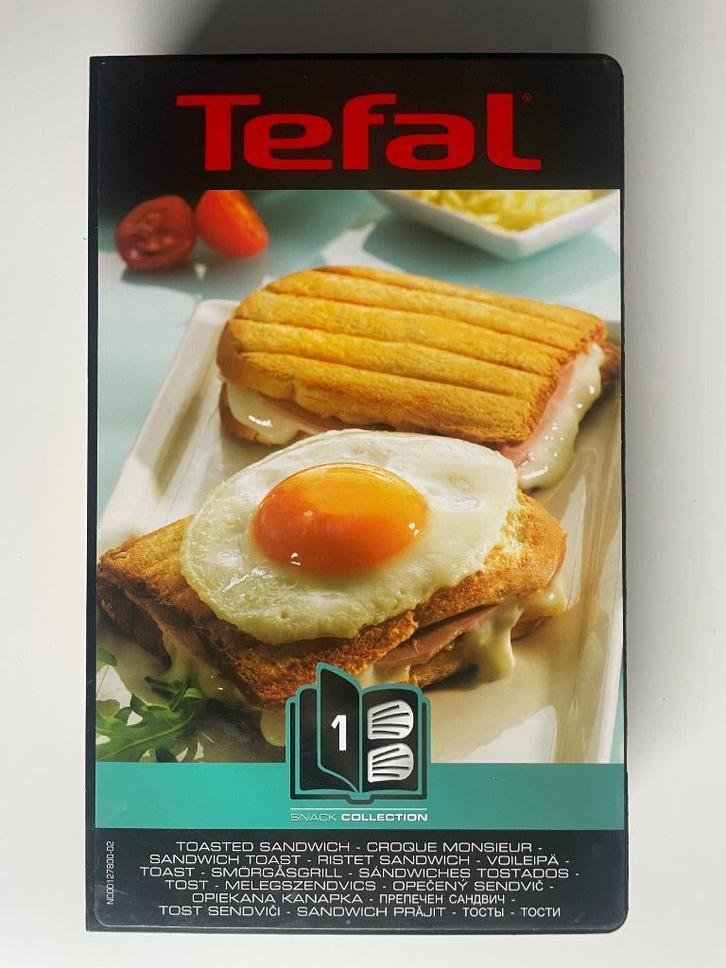 Tefal snack collection plaat nr # 1 Tosti NIEUW, Witgoed en Apparatuur, Wafelijzers, Nieuw, Ophalen of Verzenden