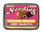 blik gramophone needle tin grammofoon naalden, Verzenden, Gebruikt, Overige, Overige merken