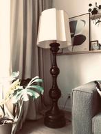 Grote XL Houten lamp vintage antiek barok, Huis en Inrichting, Lampen | Vloerlampen, Ophalen, Gebruikt, Hout