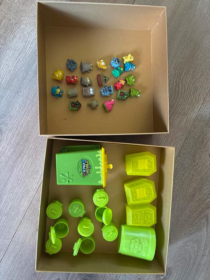 Trash Pack Figuren en Vuilnisbakken, Kinderen en Baby's, Speelgoed | Overig, Gebruikt, Jongen of Meisje, Ophalen of Verzenden