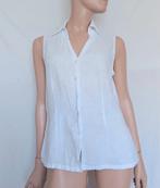 MARCO PECCI Blouse , Maat 40 , LINNEN, Kleding | Dames, Verzenden, Zo goed als nieuw, Maat 38/40 (M), Wit