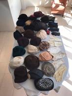Leuke verzameling hoeden en mutsen. 27 stuks. Vintage., Kleding | Dames, Hoeden en Petten, Ophalen of Verzenden, Gedragen