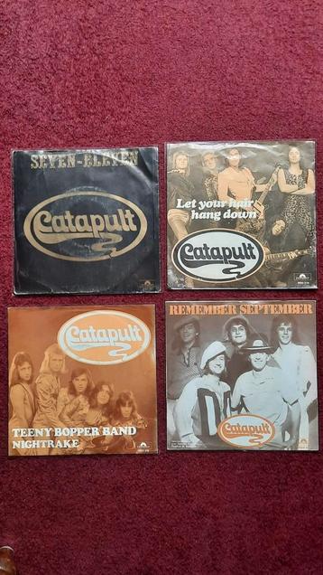 4 SINGLES VAN CATAPULT SAMEN 10 EURO Koopje!! Zie de foto's  beschikbaar voor biedingen