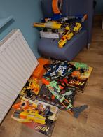 Nerf Collectie – Veel Blasters & Darts – Sinterklaascadeau!, Ophalen of Verzenden, Gebruikt