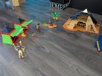 Playmobil piramide + oase + 2 tenten, Kinderen en Baby's, Speelgoed | Playmobil, Ophalen, Gebruikt