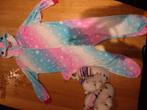 Jumpsuit eenhoorn 10 11 jaar roze pyjama roze blauw slof, Eén persoon
