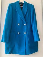 Zara oversized blauwe jas / blazer - maat S, Zara, Blauw, Ophalen of Verzenden, Zo goed als nieuw