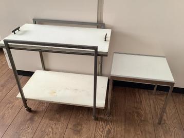 Retro pickup tafeltje/ stereo meubel beschikbaar voor biedingen