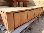 TV meubel teakhout, Huis en Inrichting, Kasten | Dressoirs, Ophalen, Gebruikt, Teakhout, 200 cm of meer