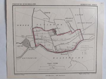 174 / Stein Haastrecht Gouda ZH Litho van J. Kuyper beschikbaar voor biedingen
