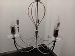 Five light chandelier, Huis en Inrichting, Lampen | Hanglampen, Ophalen, Zo goed als nieuw, Glas, 50 tot 75 cm