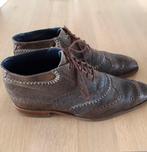 Donkerbruine Giorgio handmate  schoenen maat 42, Kleding | Heren, Schoenen, Ophalen of Verzenden, Zo goed als nieuw, Bruin