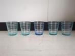 Set van 5 iittala Aino Aalto glazen, Ophalen, Glas of Glazen, Gebruikt, Glas