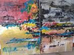 Prachtig abstract schilderij van Ellen Koops, Ophalen of Verzenden
