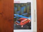 Renault Clio Accessoires (okt. 1999), Boeken, Auto's | Folders en Tijdschriften, Ophalen of Verzenden, Nieuw, Renault