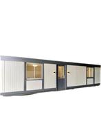 Woonunit/chalet van 10 x 3 meter, Ophalen, Gebruikt