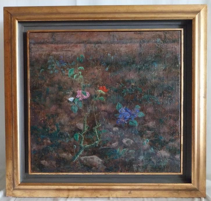 Fermín García Sevilla (1961) - Rozen en Alruin - 1997, Antiek en Kunst, Kunst | Schilderijen | Klassiek, Ophalen