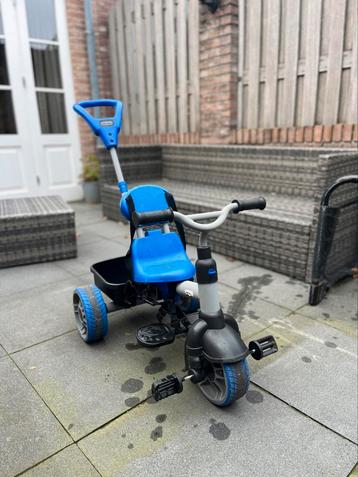 Little Tikes 4-in-1 driewieler blauw beschikbaar voor biedingen