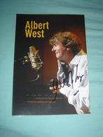 kaart albert west met handtekening, Ophalen of Verzenden, Zo goed als nieuw, Foto of Kaart