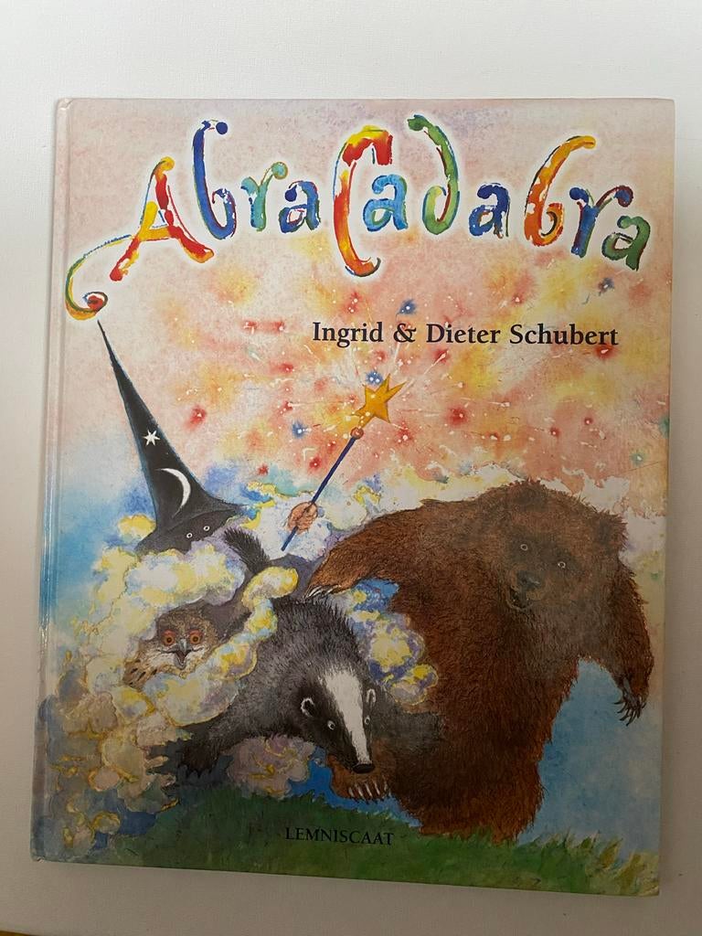 Abracadabra - Ingrid & Dieter Schubert, Boeken, Ophalen of Verzenden, Zo goed als nieuw, Uitklap-, Voel- of Ontdekboek, 2 tot 3 jaar