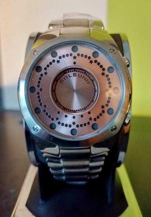 Vintage Retro Zeon Tech Solsuno LED Binary watch/Horloge!, Sieraden, Tassen en Uiterlijk, Horloges | Heren, Nieuw, Polshorloge