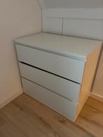 IKEA Malm ladekast - 3 lades, Overige materialen, Gebruikt, Minder dan 100 cm, Met lade(s)