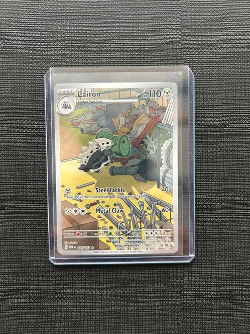 Lairon 184/167 Pokémon Kaart, Hobby en Vrije tijd, Verzamelkaartspellen | Pokémon, Zo goed als nieuw, Losse kaart, Foil, Verzenden