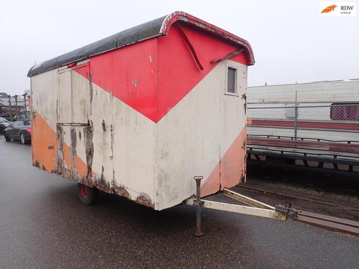 Schaftwagen Pipowagen 750 KG SPOT GOEDKOOP!, Doe-het-zelf en Verbouw, Bouwketen en Schaftketen, Gebruikt