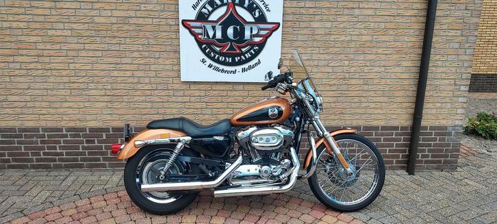 HARLEY-DAVIDSON SPORTSTER 1200 CUSTOM (bj 2008), Motoren, Motoren | Harley-Davidson, Bedrijf, Overig, Motorrijbewijs A