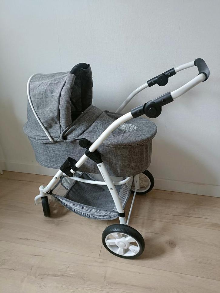 Mooie poppenwagen - verstelbaar!, Kinderen en Baby's, Kinderwagens en Combinaties, Zo goed als nieuw, Kinderwagen, Overige merken