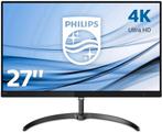 Philips 4K 27"Monitor, Computers en Software, Monitoren, Philips, Ophalen of Verzenden, DisplayPort, 60 Hz of minder