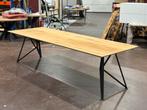 Eiken tafel recht-verjongd 300x100cm, Ophalen, 100 tot 150 cm, Eikenhout, 200 cm of meer
