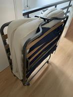Opklapbaar bed/stretcher, Huis en Inrichting, Ophalen, 90 cm, Eenpersoons, Zwart