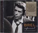 Jacques Brel - Infiniment 40 Classic Hits (2CD), Ophalen, Zo goed als nieuw