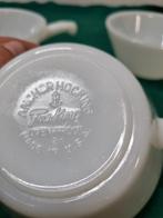 -	Soepkommen melkglas drie stuks anchor hocking, Huis en Inrichting, Keuken | Servies, Ophalen of Verzenden, 'T Olde Gre-j, Info@toldegrej.nl