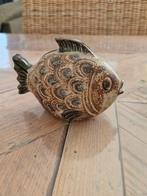 Retro keramieken Vis Spaarpot, Verzamelen, Spaarpotten, Ophalen of Verzenden, Zo goed als nieuw, Steen, Aardewerk of Keramiek