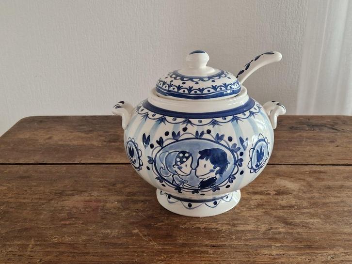 Soepterrine - Delfs Blond Amsterdam Servies, Huis en Inrichting, Keuken | Servies, Nieuw, Overige typen, Blond Amsterdam, Aardewerk