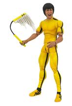 Bruce Lee Select Action Figure Yellow Jumpsuit 18 cm, Ophalen of Verzenden, Nieuw, Actiefiguur of Pop