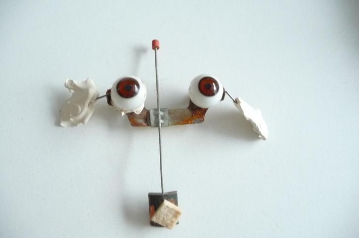 VOOR DE POPPENDOKTER GLAZEN OGEN MECHANISME, Verzamelen, Poppen, Gebruikt, Overige typen, Verzenden