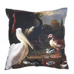 Kussenhoes Pelikaan | 44 x 44 cm, Dekussenkraam@gmail.com, Overige kleuren, Verzenden, De kussenkraam