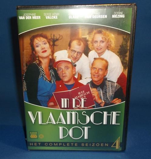 In De Vlaamsche Pot - Seizoen 4 (DVD-box) NIEUW / SEALED!, Cd's en Dvd's, Dvd's | Tv en Series, Nieuw in verpakking, Komedie, Boxset