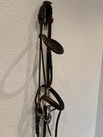 LJ Leathers trainingshoofdstel bruin met clips, Dieren en Toebehoren, Ophalen of Verzenden, Zo goed als nieuw, Springen
