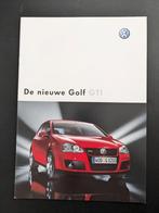 Brochure VOLKSWAGEN Golf GTI oktober 2004, Ophalen of Verzenden, Zo goed als nieuw, Volkswagen