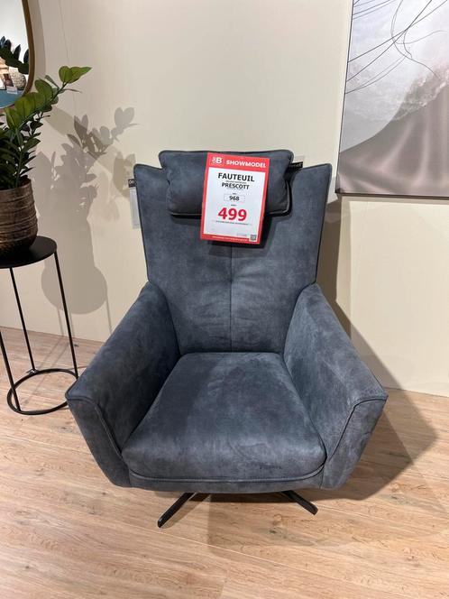 Fauteuil, Huis en Inrichting, Fauteuils, Zo goed als nieuw, Stof, 75 tot 100 cm, Ophalen