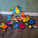 Little people voertuigen bouwplaats met poppetjes, Ophalen of Verzenden, Zo goed als nieuw, Speelset