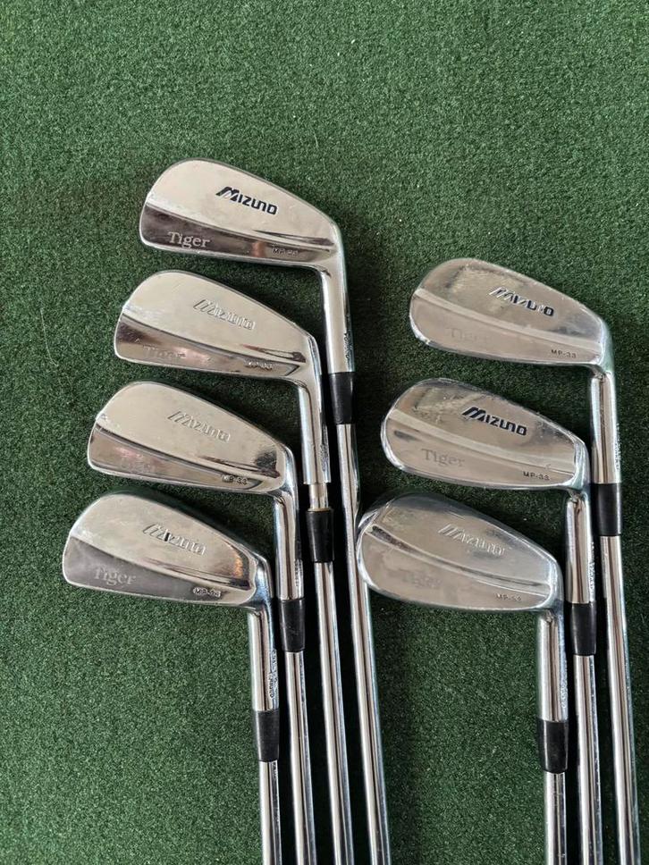Mizuno MP-33 Ijzerset - 4/PW - R Flex - Nette Staat, Sport en Fitness, Golf, Zo goed als nieuw, Set, Mizuno, Ophalen of Verzenden